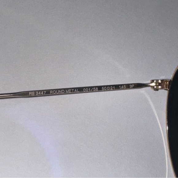 Ray-Ban Round Metal Sunglasses Polarized - Picture 2 of 4